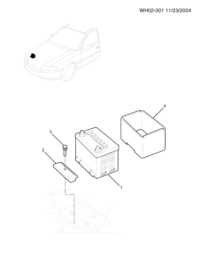 92111007-Plate set, battery