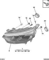 YL01288880-Headlamp assy