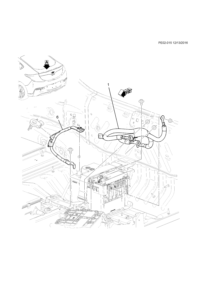 23301190-Cable, battery (r)