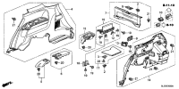 83308S2G003-Latch, floor lid
