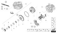0BZ141029C-MULTI-PLATE CLUTCH FOR DUAL CLUTCH GEARBOX