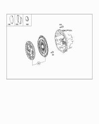 0232509601-Clutch, dry