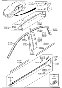 GV8E51P50-MOULD(L),SIDE STEP