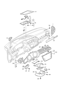 5G0858566H-Trim, steering column