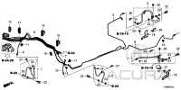 01465TZ5H01-Hose set-fr brake, lh