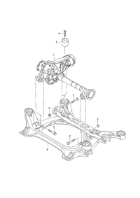 0BM409505T-Tie rod-front axle: