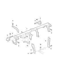 18D419205K-Crossmember, steering column
