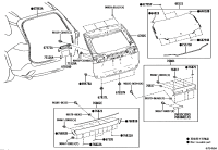 768020R090-GARNISH SUB-ASSY