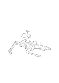 L3Q0905861B-Control unit, electric steering lock