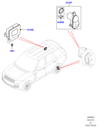 LR033305-Module-ep brake