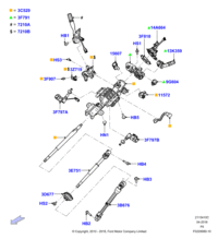 BC3Z13K359BA-Switch assy-direction indicator
