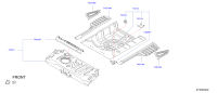 74512ED530-Panel fr-rr floor