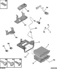 9801477080-Wire, multi-display