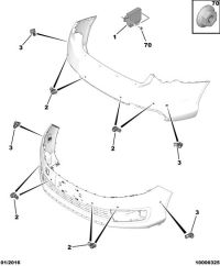96652392XT-Sensor, obstacle detection