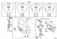 4513060281E0-BUTTON ASSY, HORN