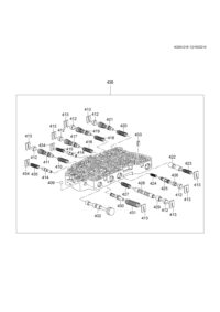 24249345-Body, control valve (2nd generation) (without oil plate) (* package 1)