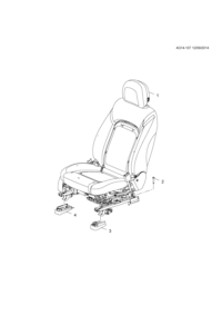 9059990-Seat assy-passenger incl. 2-25,30-57,66-68,70
