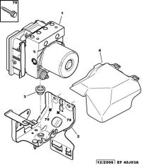 4541Q1-Brake control hydraulic unit