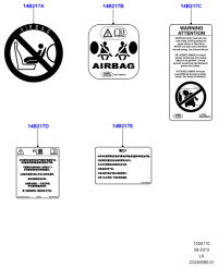 LR035749-Label-caution-air bag