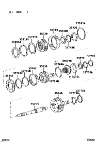 3572060080-GEAR ASSY, FR