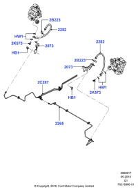 BT4Z2282A-Brake assy-rh