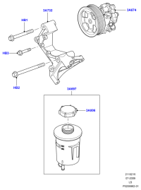 LR009772-*SC*PUMP ASSY - POWER 3.2LTR