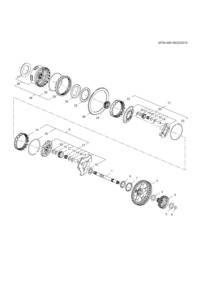 24250889-Bracket (w/reaction inner gear)