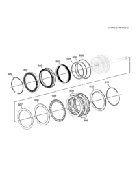 24230741-3-5-reverse clutch piston spring (24230741*24244601) (1st generation)