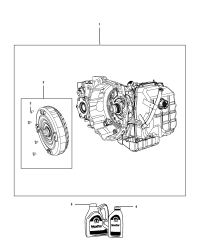 68088606AD-TRANSMISSION KIT WITH TORQUE CONVERTER