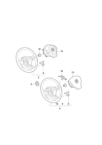 18D419091KOLD-Steering wheel