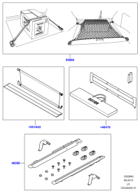VPLWS0243-Rack assy-luggage