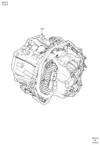 CN1P7000BE-Transmission assy-auto