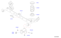 550201PW0A-SPRING-REAR SUSPENSION