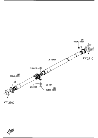 KS0125100-Shaft, transmission