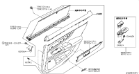 829012GF2D-Garnish assy., l. rr
