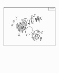 2213307400-Diff fr axle
