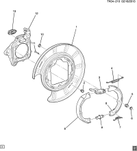 22775568-SHIELD,RR BRK(ACDelco #22775568)