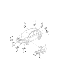 18A919064A-Controlunit, parking