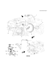 23130412-Hose, brake booster vacuum