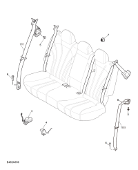 10517700-S/belt assy-2nd ((I))