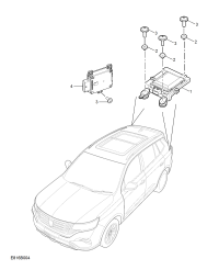 11023490-Radar detection module assy-rr rh