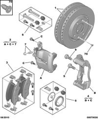 424918-Disc comp, 2-piece
