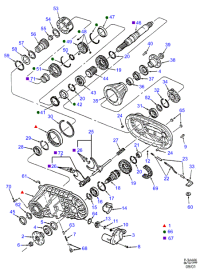 YC3Z7G360AA-Motor Shift