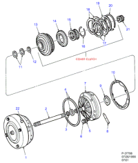 F81Z7D063AA-Gear, center