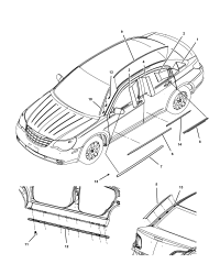 ZF80TZZAA-MOLDING BODY SIDE