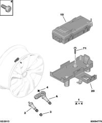 5430W0-Air charge transmitter module