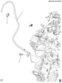 55571898-Hose, t/f vent