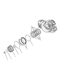 4659054-Disk drive clutch reaction