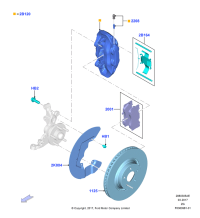 GR3Z2001B-KIT - BRAKE LINING PAD FRONT