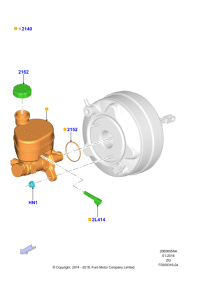 FR3Z2140D-Cylinder assy-total